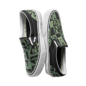 Vans(范斯) SLIP-ON 男女同款帆布鞋板鞋