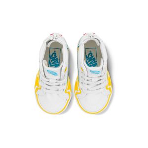 SK8-HI ZIP RAINBOW STAR小童帆布鞋