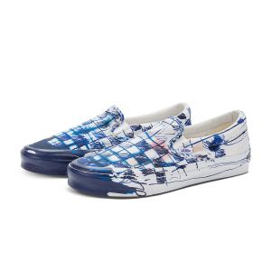 VANS × CONOR TINGLEY联名OG CLASSIC SLIP-ON LX男女帆布鞋