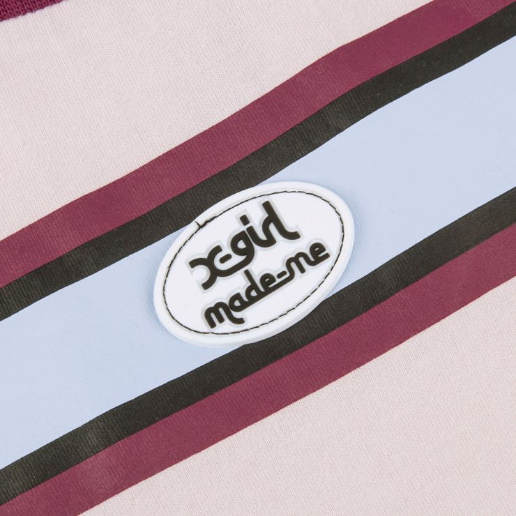 VN0A3E5P6O0/VN0A3E5PLTP丨 X GIRL MADE ME LS TEE 女款 长袖T恤 粉粉丨女装 丨vans/范斯