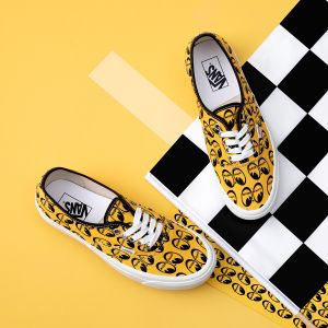 VANS × MOONEYES联名STYLE #44男女帆布鞋