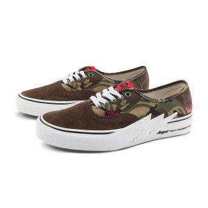 VANS × AAPE联名AUTHENTIC BOLT男女板鞋