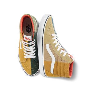 SK8-HI SPLIT男女帆布鞋