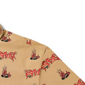 VANS × 亚洲艺术联盟系列  OKEH联名男女情侣短袖衬衫