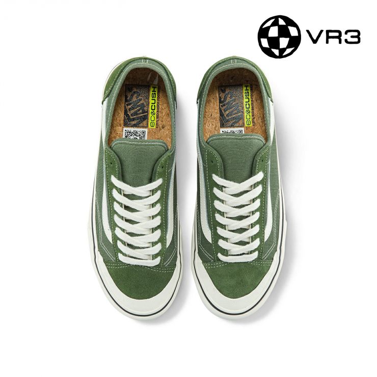 Vans style best sale 36 mesh green