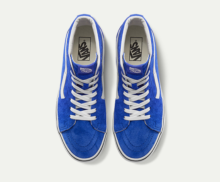 vans(范斯)sk8-hi男款板鞋(蓝色
